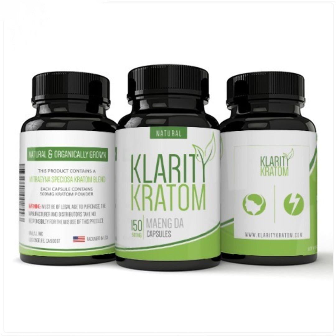 Klarity Green Maeng Da Kratom Capsules