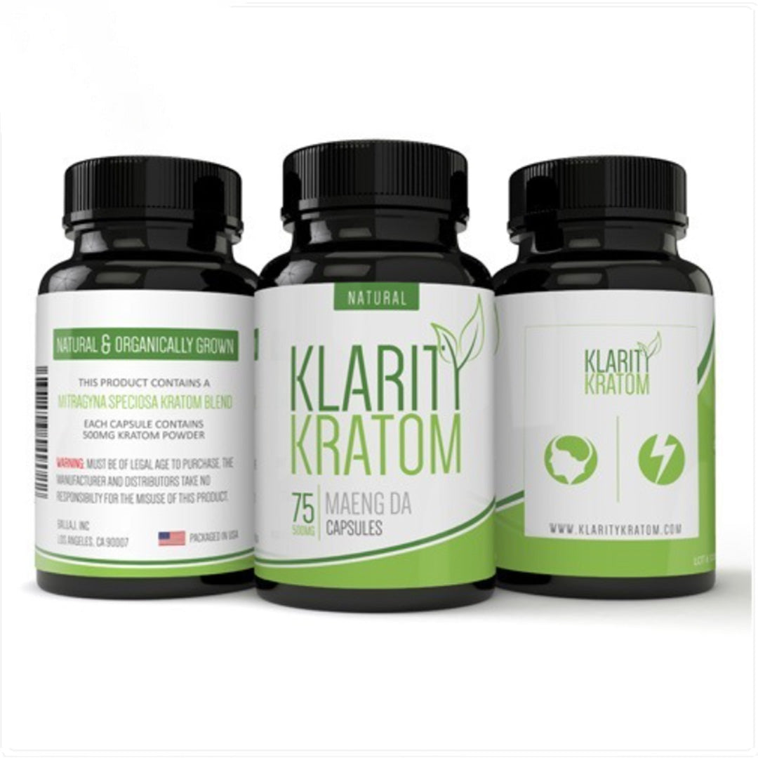 Klarity Green Maeng Da Kratom Capsules