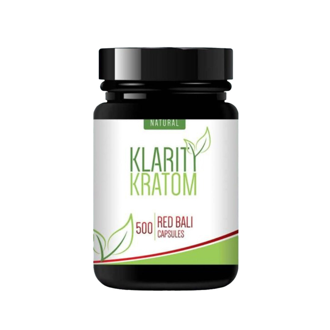 Klarity Red Bali Kratom Capsules