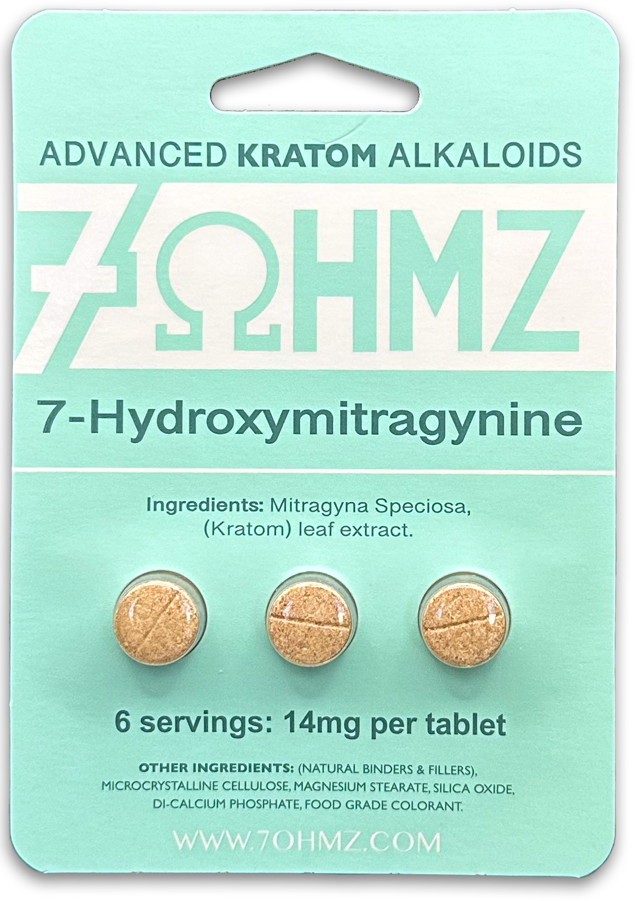 7-OHMZ Kratom 3Capsules 6 Servings