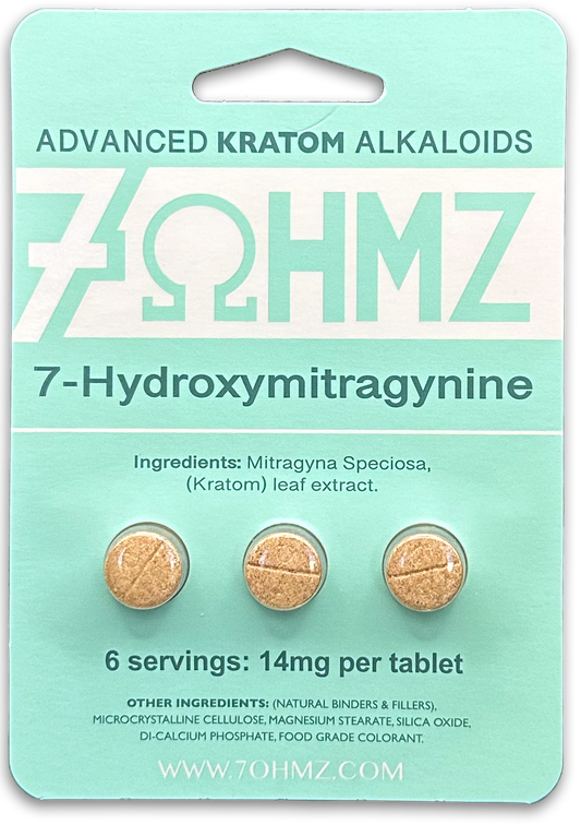 7-OHMZ Kratom 3Capsules 6 Servings